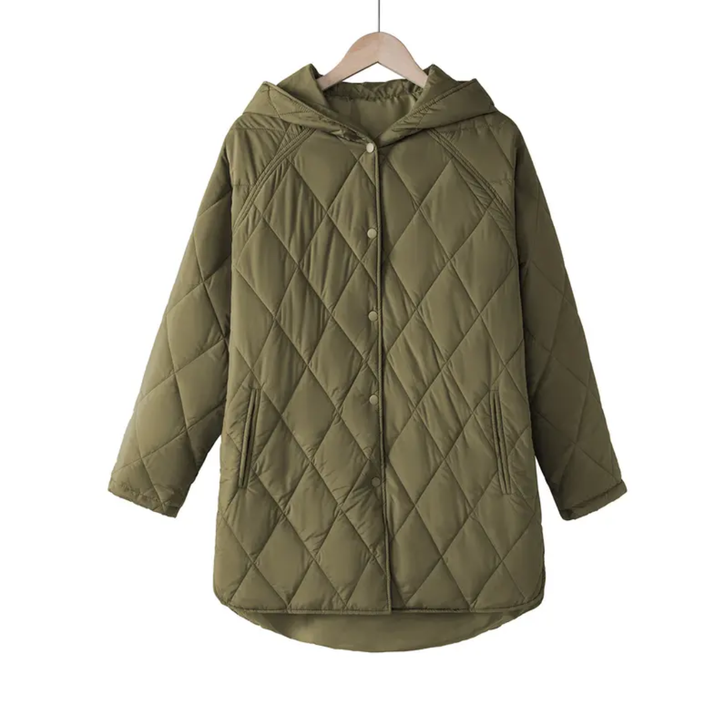 NYLA™ – Cozy Diamond Quilted Puffer Jacket