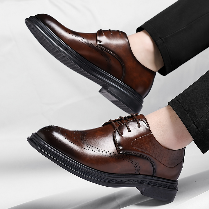 Verona | Leather Brogue Dress Shoes