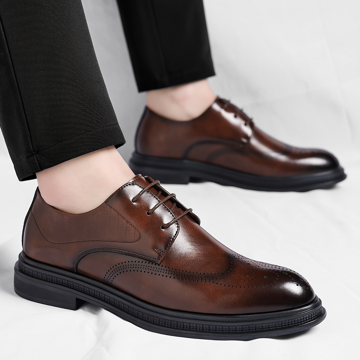 Verona | Leather Brogue Dress Shoes
