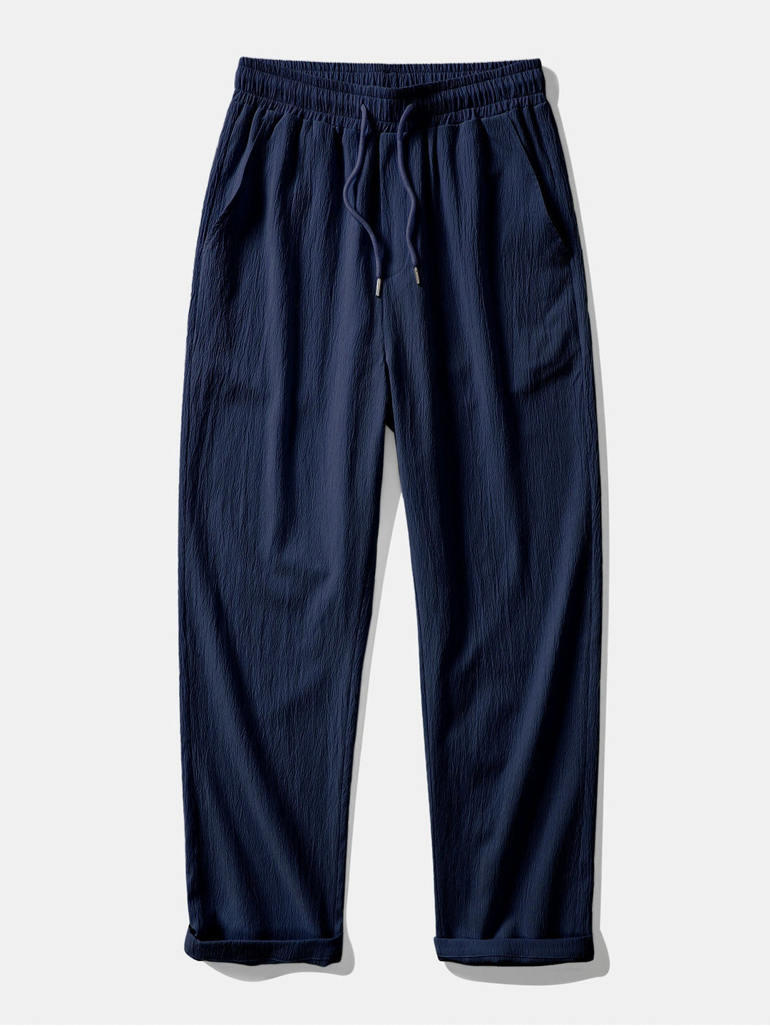 Lut | Textured Contrast Cuban Shirt & Straight Leg Pants