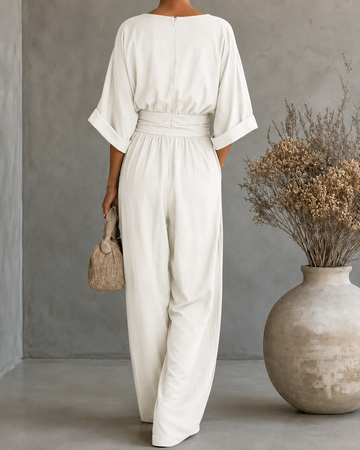 Elise | Elegant Fluid Jumpsuit