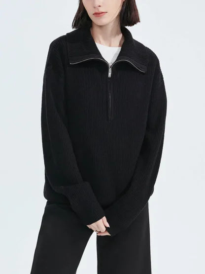 ELODIE™ | Comfy Half-Zip Sweater