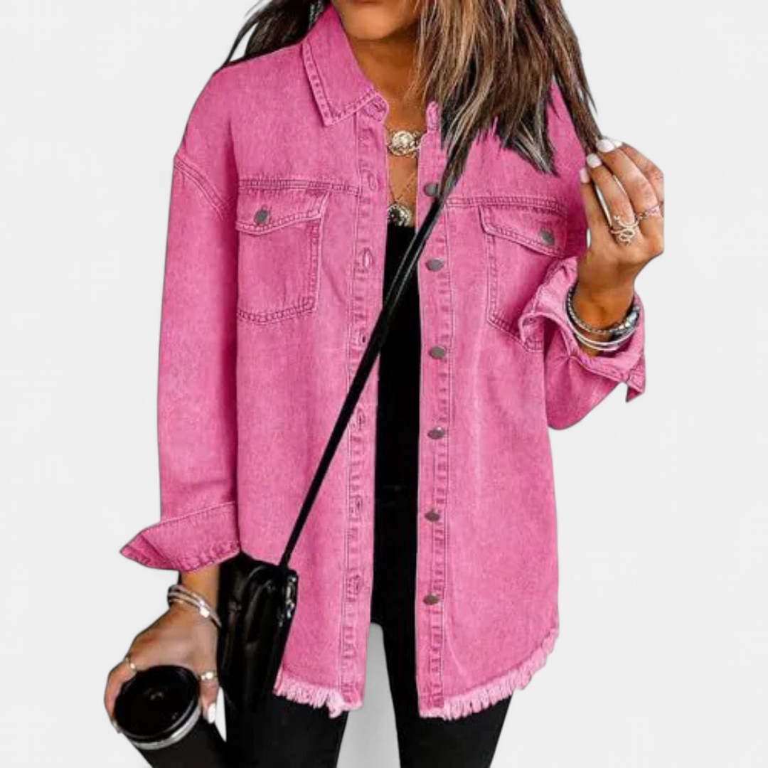 BREXLEY™ – Soft Brushed Casual Denim Jacket