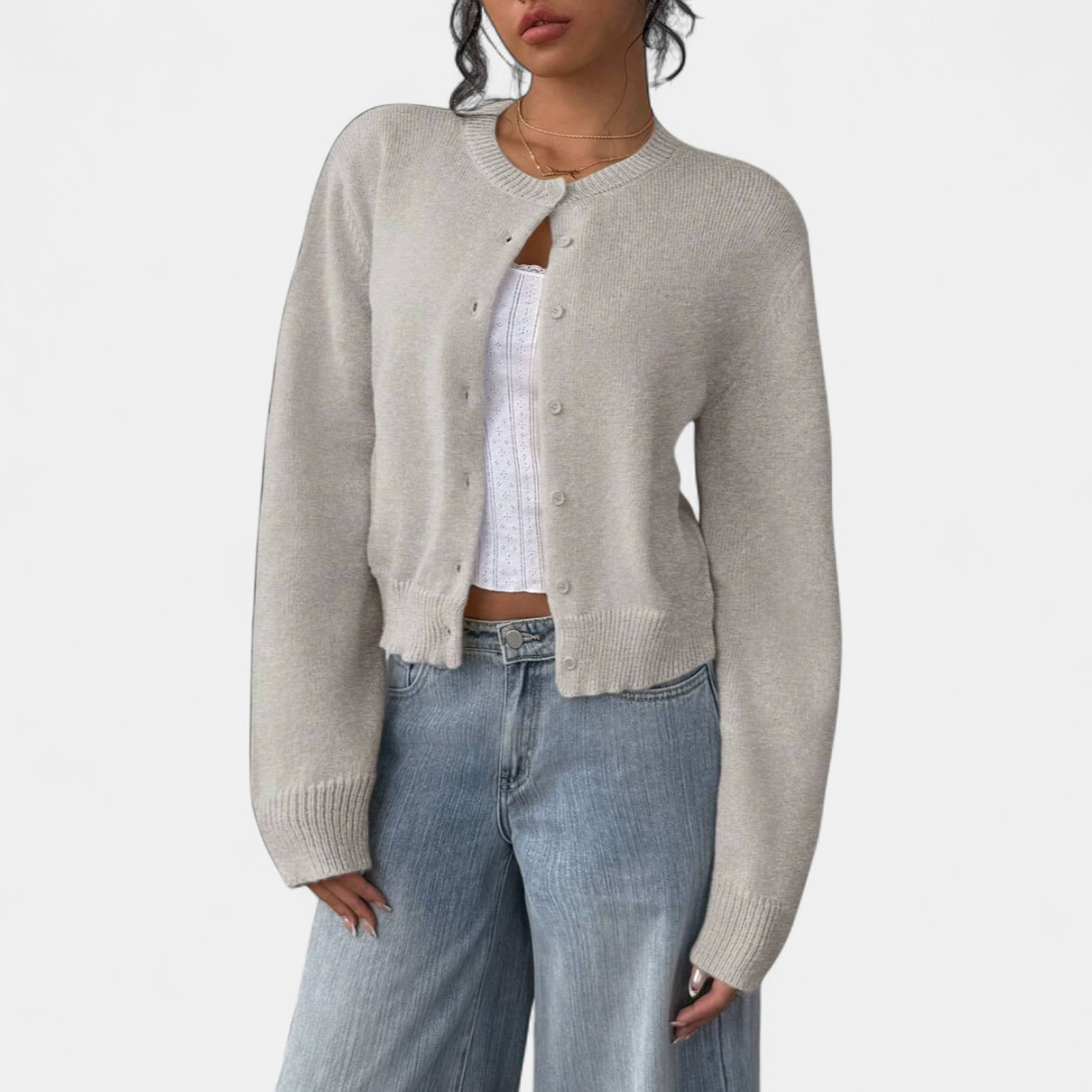 FABLE™ | Cozy Button-Front Knit Cardigan