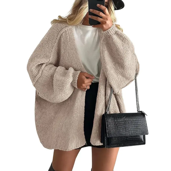 WRENLEY™ | Cozy Oversized Open Front Cardigan Sweater