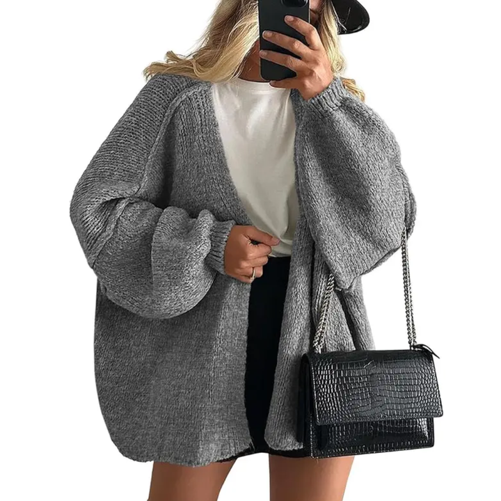 WRENLEY™ | Cozy Oversized Open Front Cardigan Sweater
