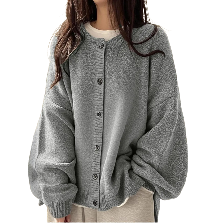 WILLA™ | Classic Button-Front Knit Cardigan