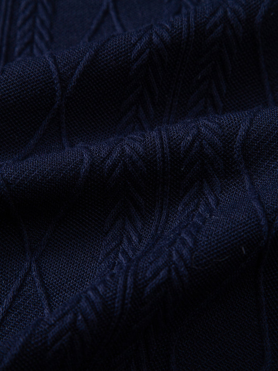 Tommy | Contrast Geometry Jacquard Knit Polo & Slim Fit Tapered Trousers