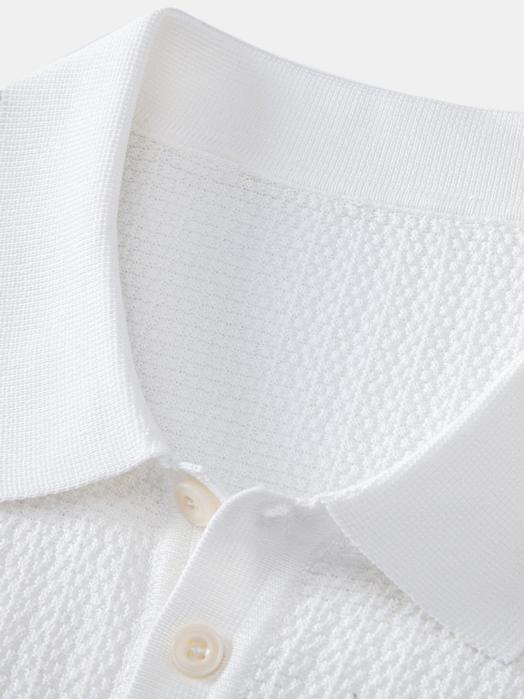 Bernard | Contrast Textured Knit Polo & Slim Fit Tapered Trousers
