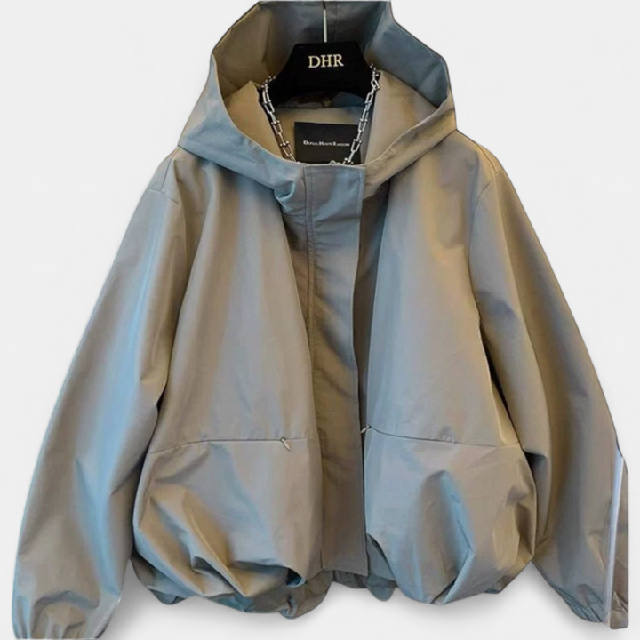 FIONN™ – Relaxed Hooded Windbreaker Jacket