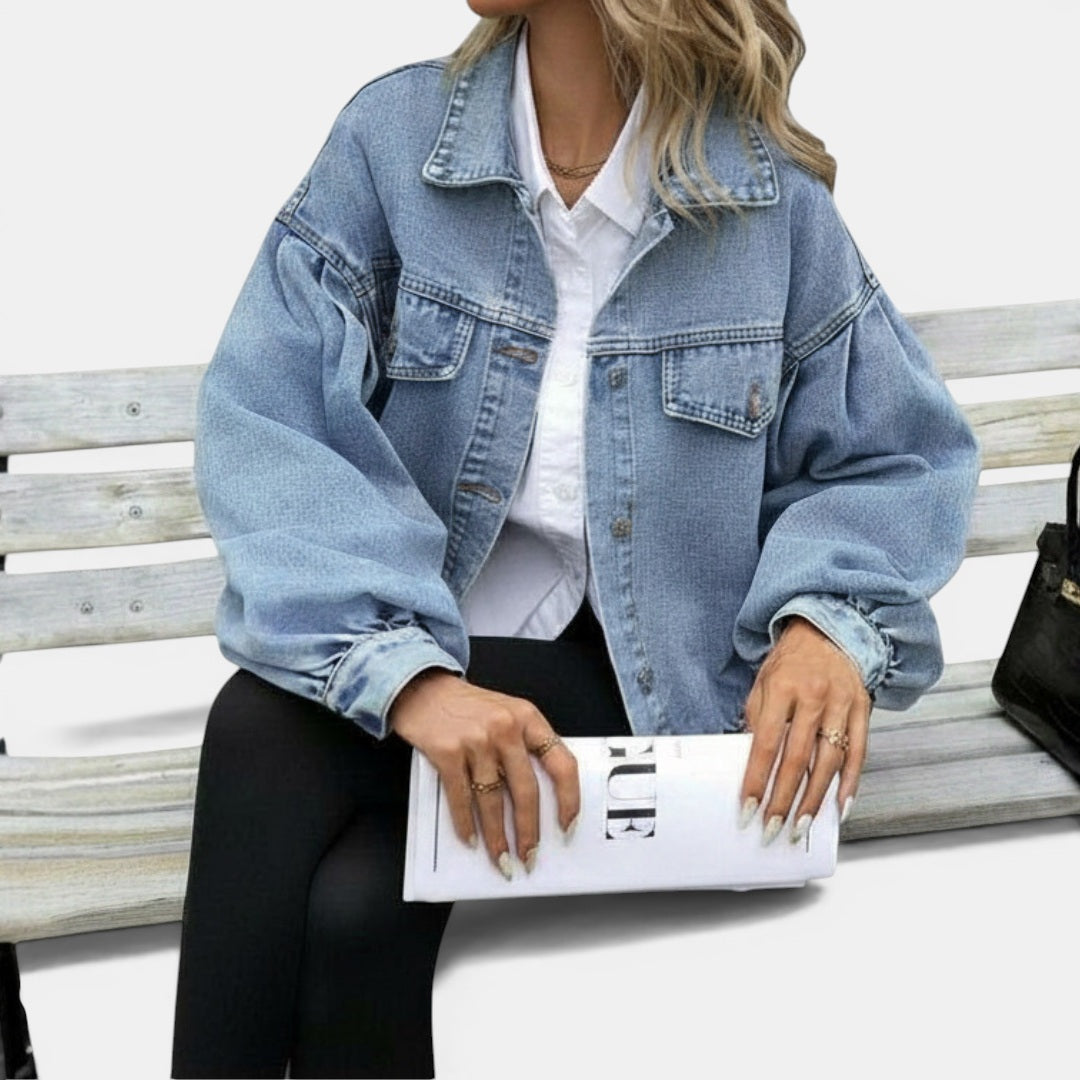 DAXLEY™ – Relaxed Street-Style Denim Jacket