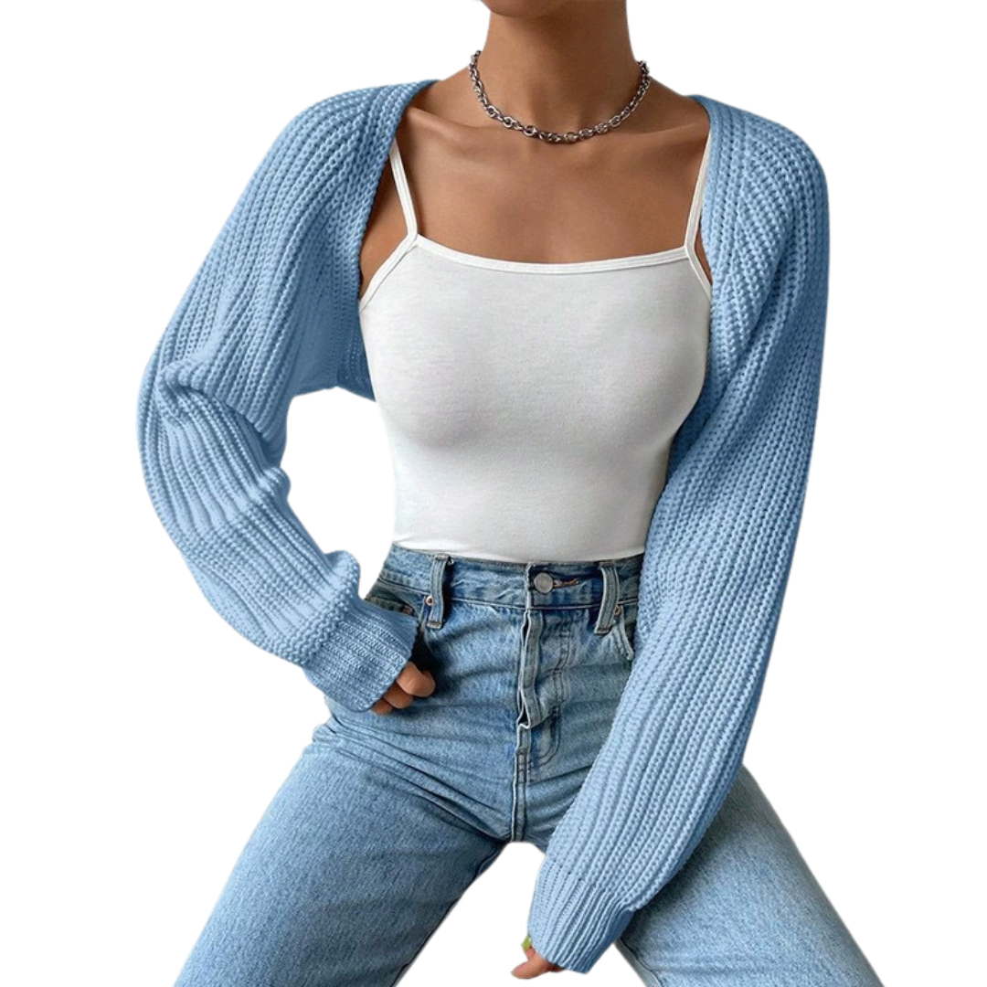 BRIXIE™ | Relaxed Raglan Crop Cardigan