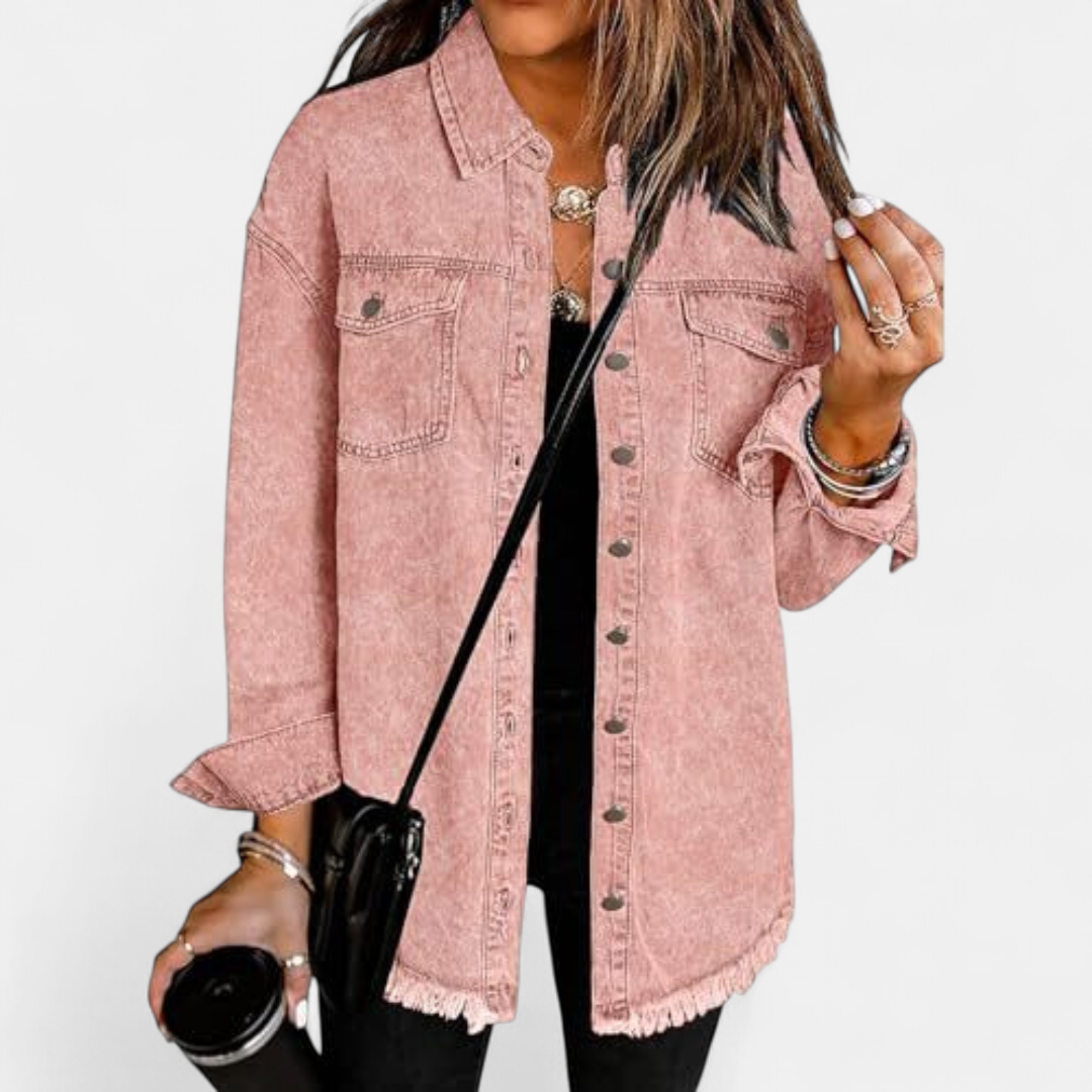 BREXLEY™ – Soft Brushed Casual Denim Jacket