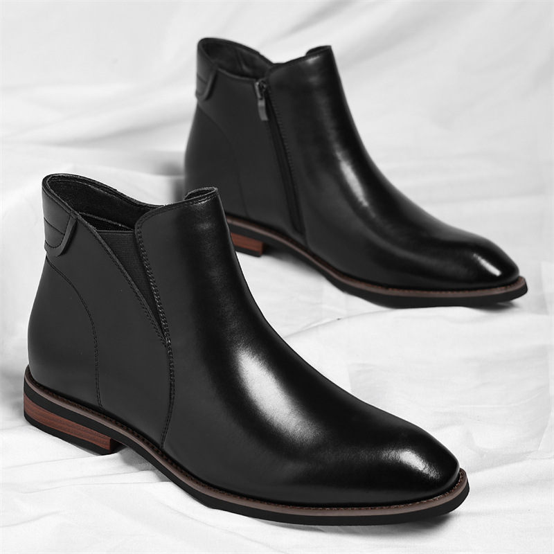 Cristiano | Leather Chelsea Boots