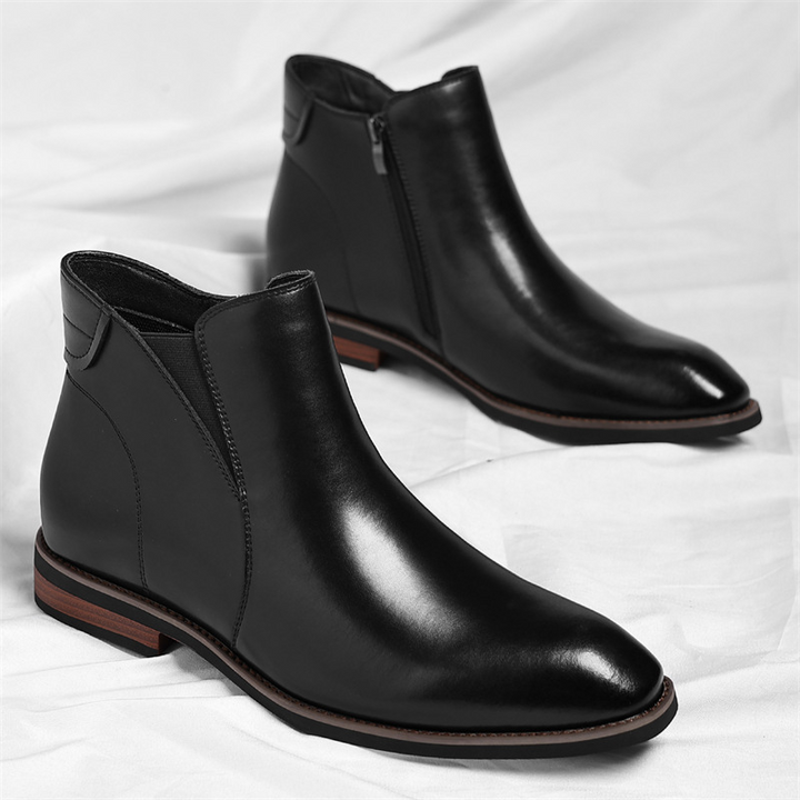 Cristiano | Leather Chelsea Boots