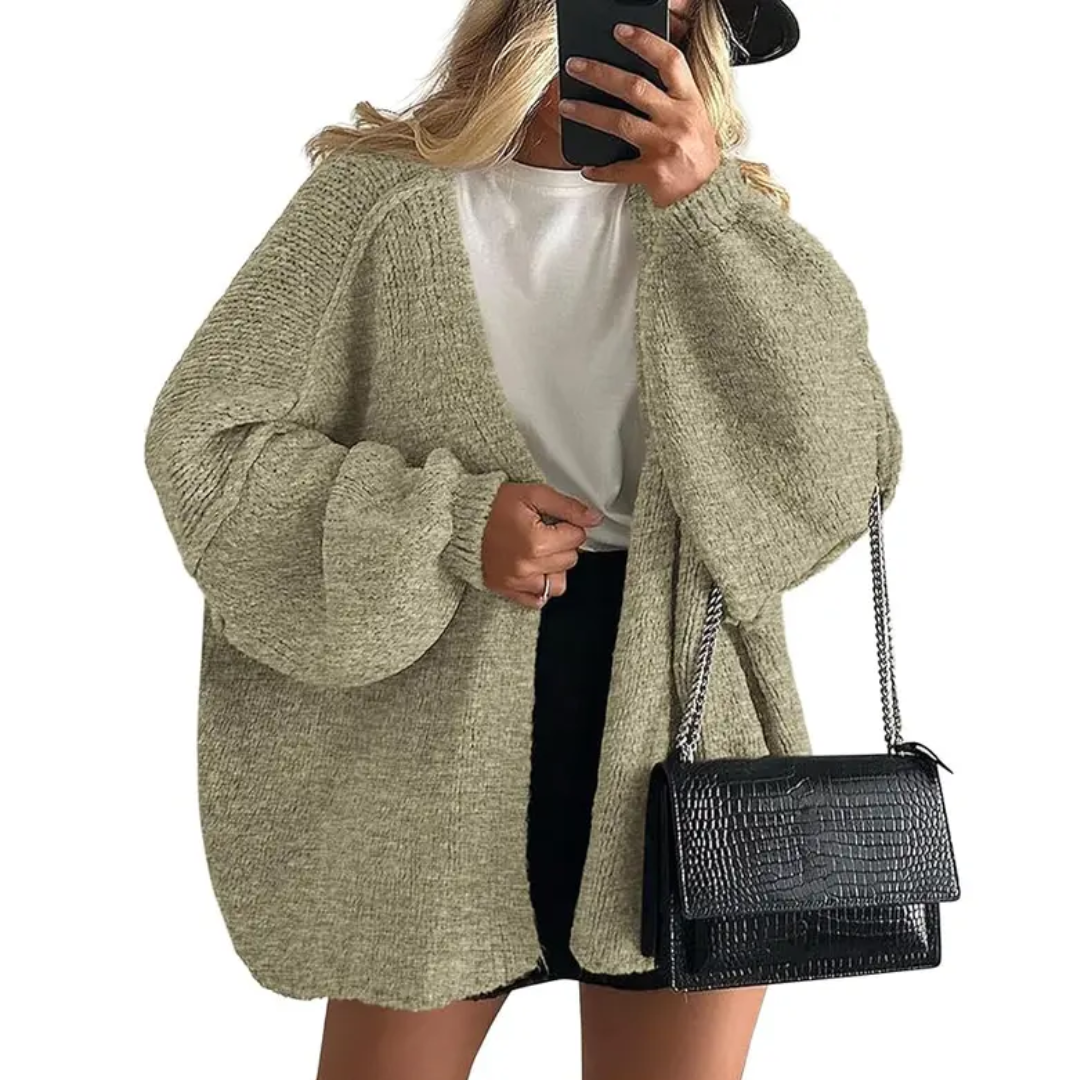 WRENLEY™ | Cozy Oversized Open Front Cardigan Sweater