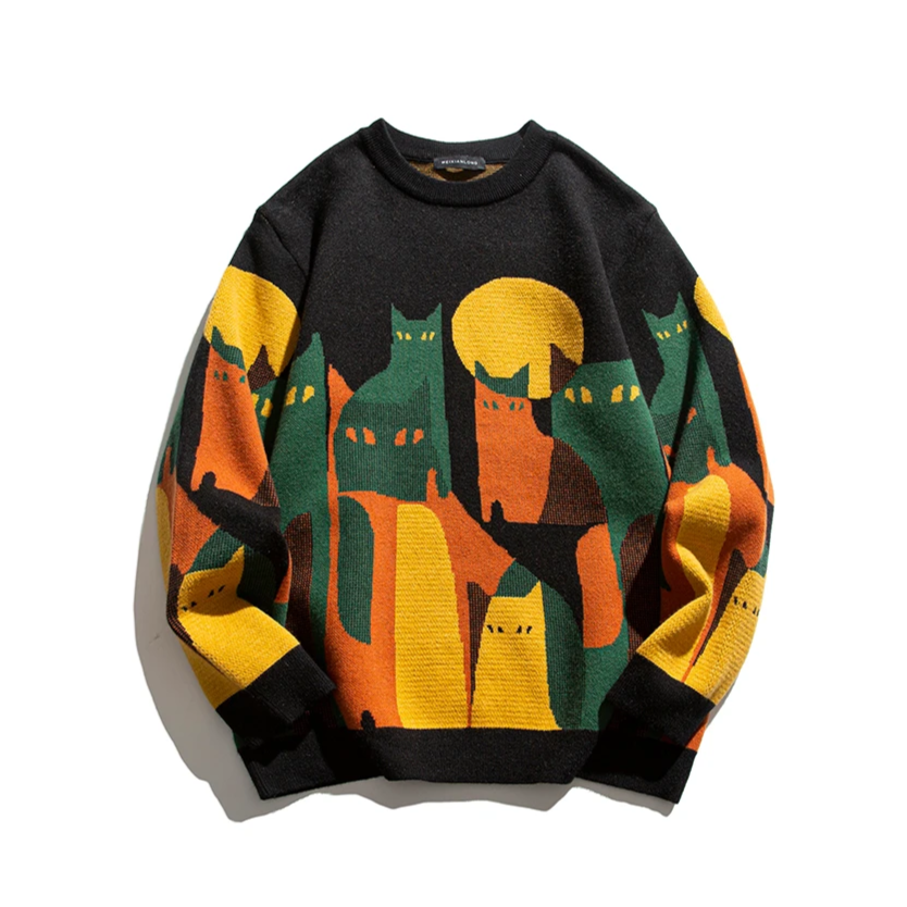 TAIGA™ | Unisex Cat Sweater
