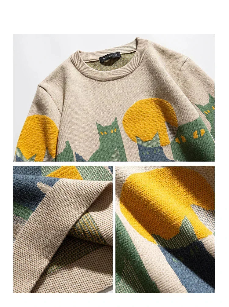 TAIGA™ | Unisex Cat Sweater