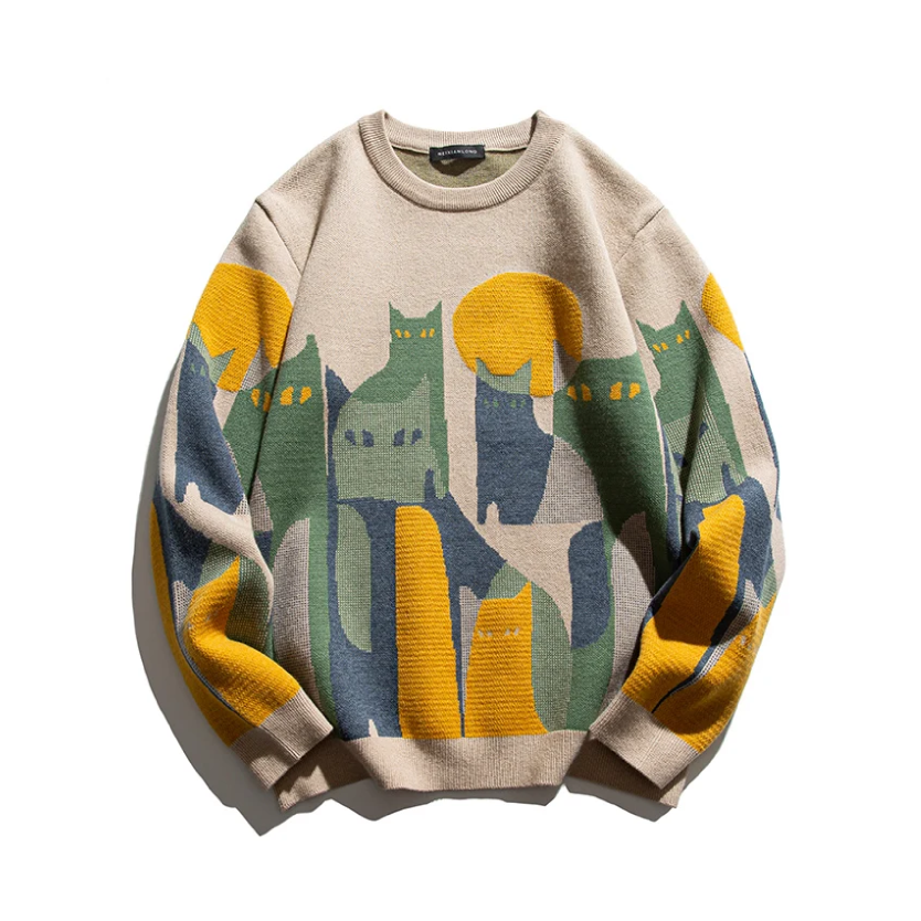 TAIGA™ | Unisex Cat Sweater