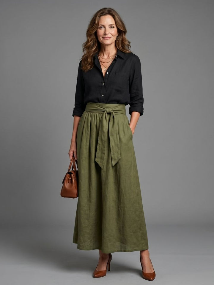 Vera | Two-Piece Blouse Set