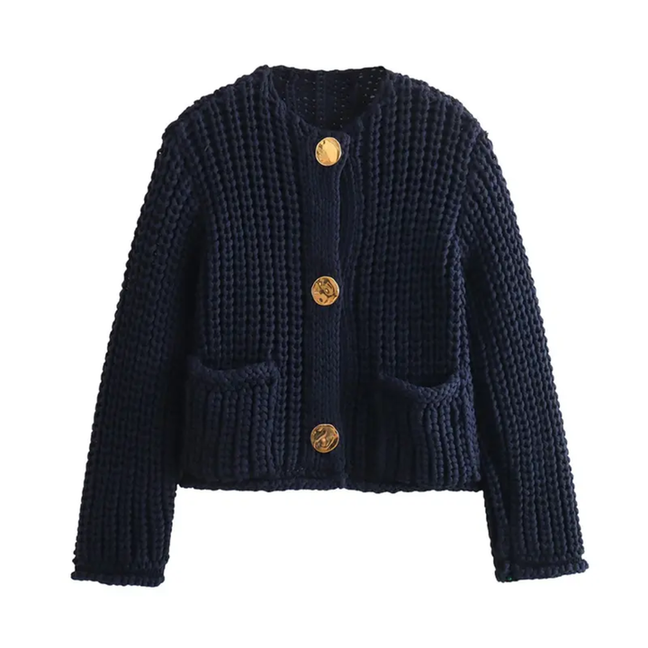 NOLA™ | Cozy Chunky Knit Cropped Cardigan