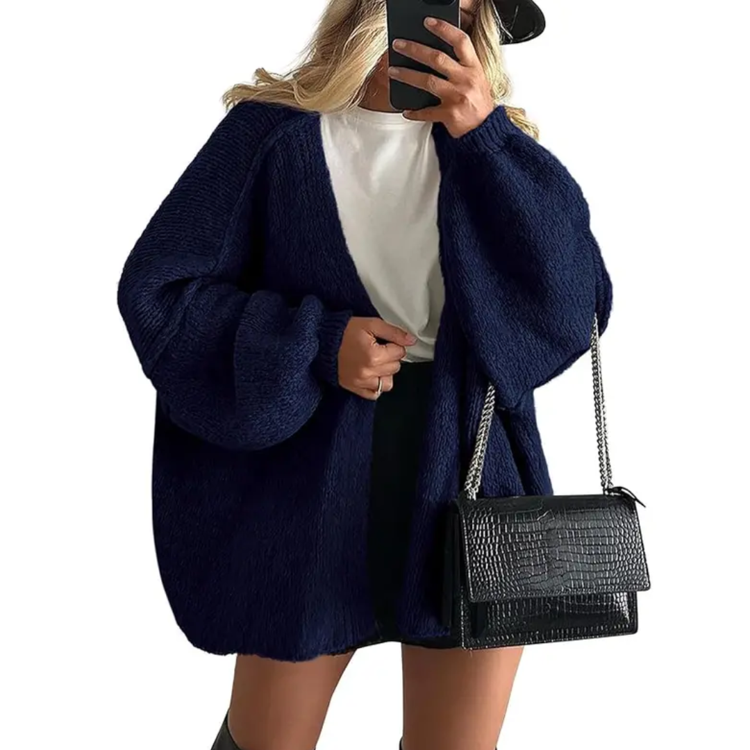 WRENLEY™ | Cozy Oversized Open Front Cardigan Sweater