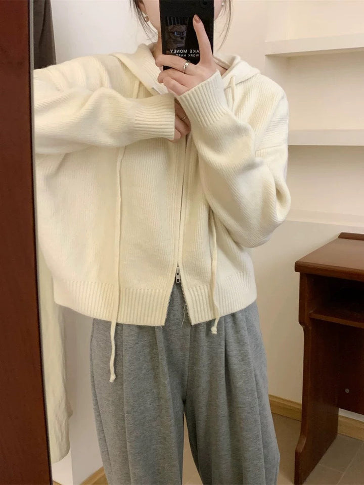 ARLENE™ | Cozy Long Sleeve Hooded Cardigan