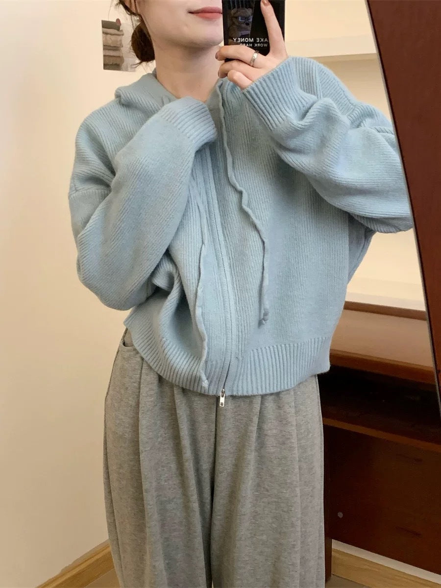 ARLENE™ | Cozy Long Sleeve Hooded Cardigan