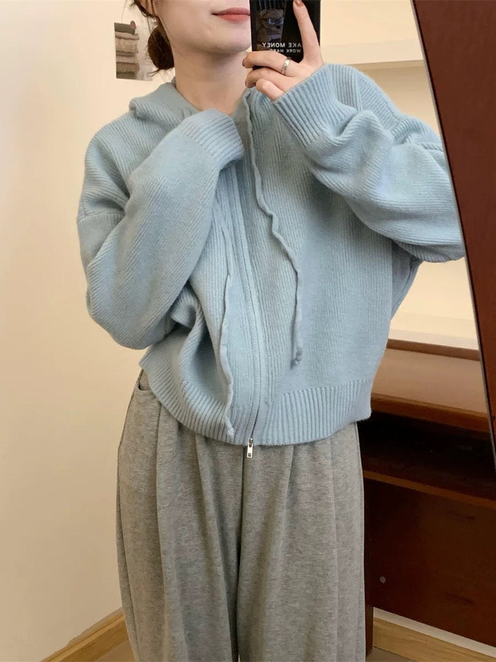 ARLENE™ | Cozy Long Sleeve Hooded Cardigan