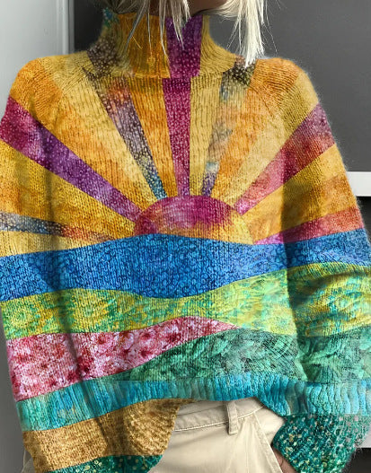 ZINNIA™ | Sunshine Turtleneck Sweater