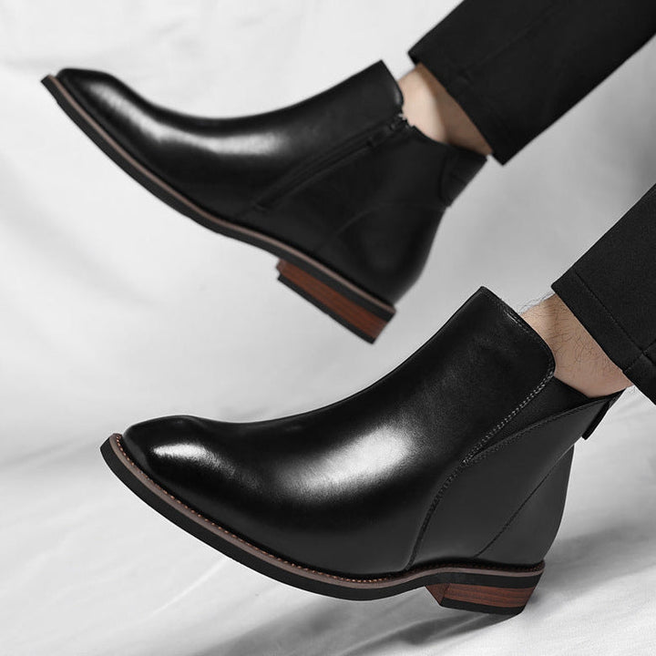 Cristiano | Leather Chelsea Boots