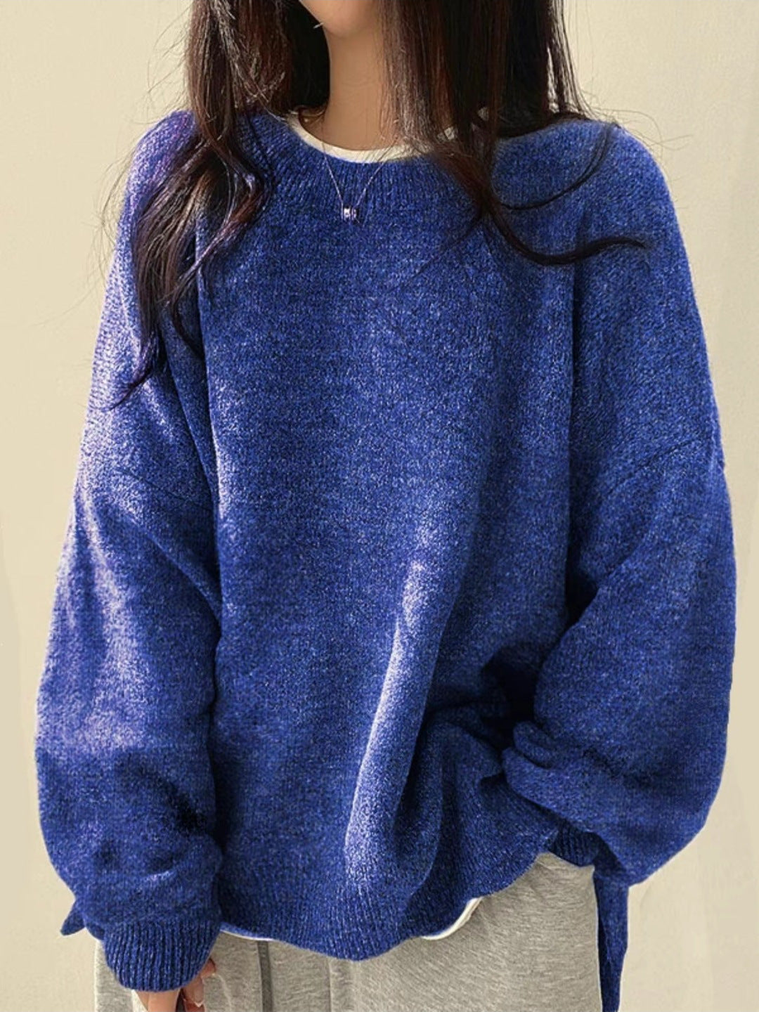 BILOG™ | Casual Long Sleeve Round Neck Sweater