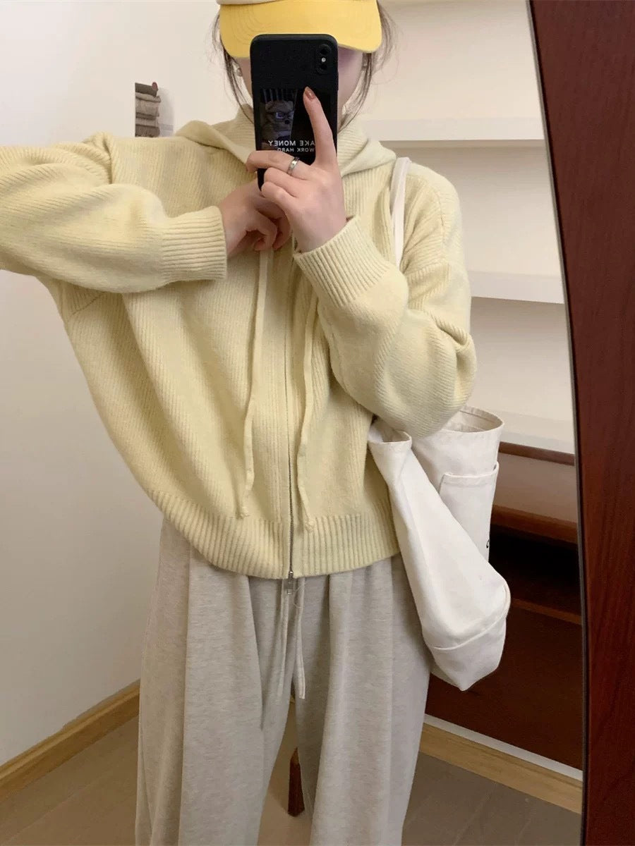 ARLENE™ | Cozy Long Sleeve Hooded Cardigan