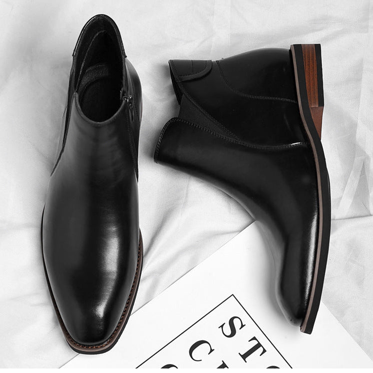 Cristiano | Leather Chelsea Boots