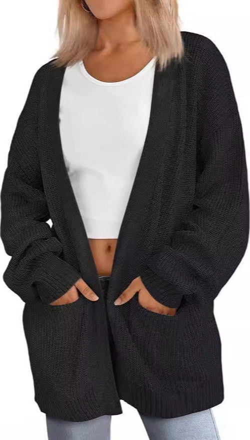 HANSEL™ | Lightweight Loose V-Neck Cardigan