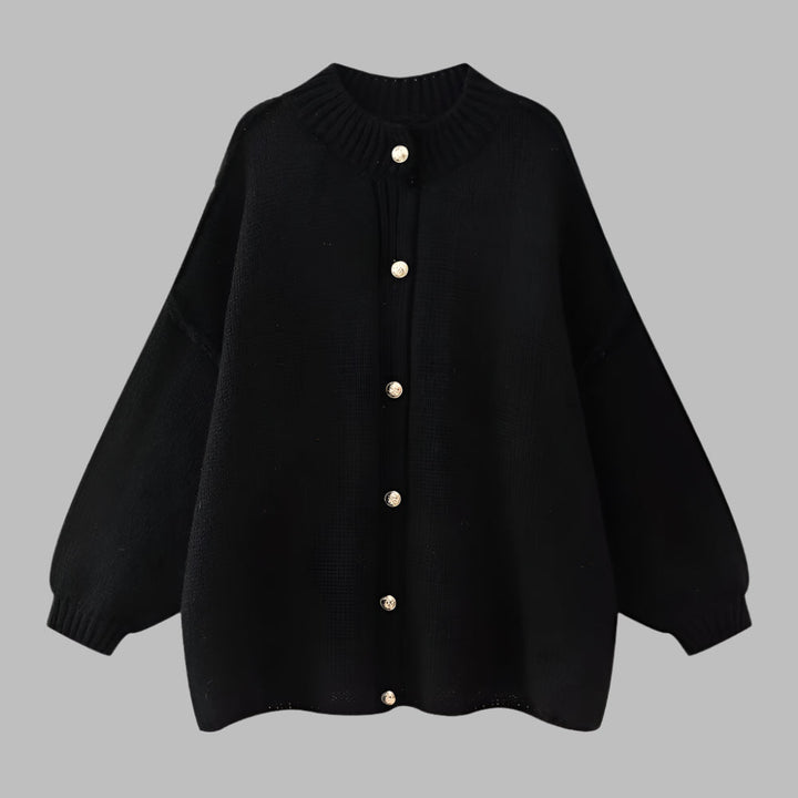 GANI™ | Classic Botton-Up Long Sleeve Cardigan
