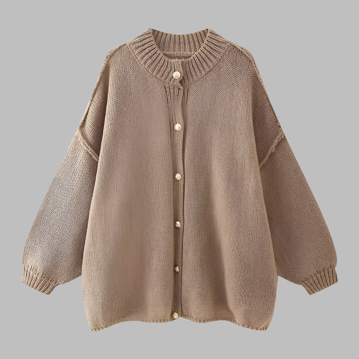 GANI™ | Classic Botton-Up Long Sleeve Cardigan