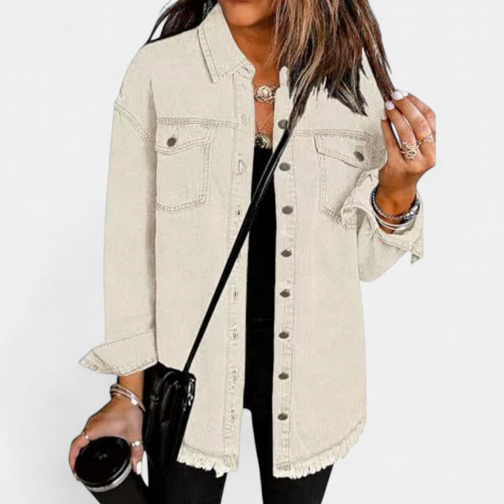 BREXLEY™ – Soft Brushed Casual Denim Jacket