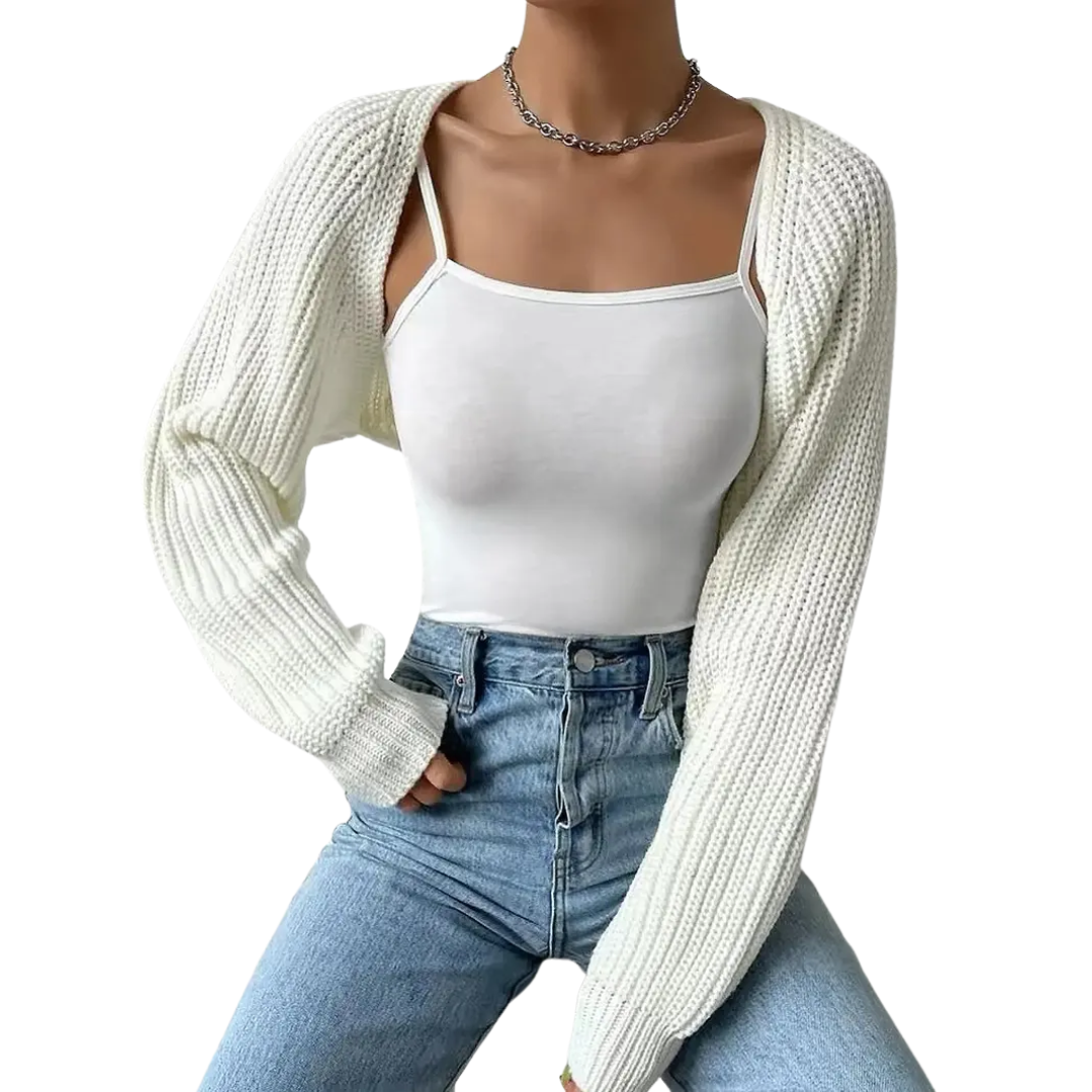 BRIXIE™ | Relaxed Raglan Crop Cardigan