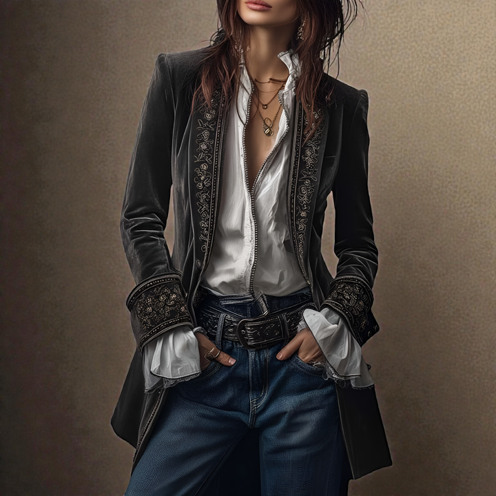 Rosalind Luxurious Velvet Jacket