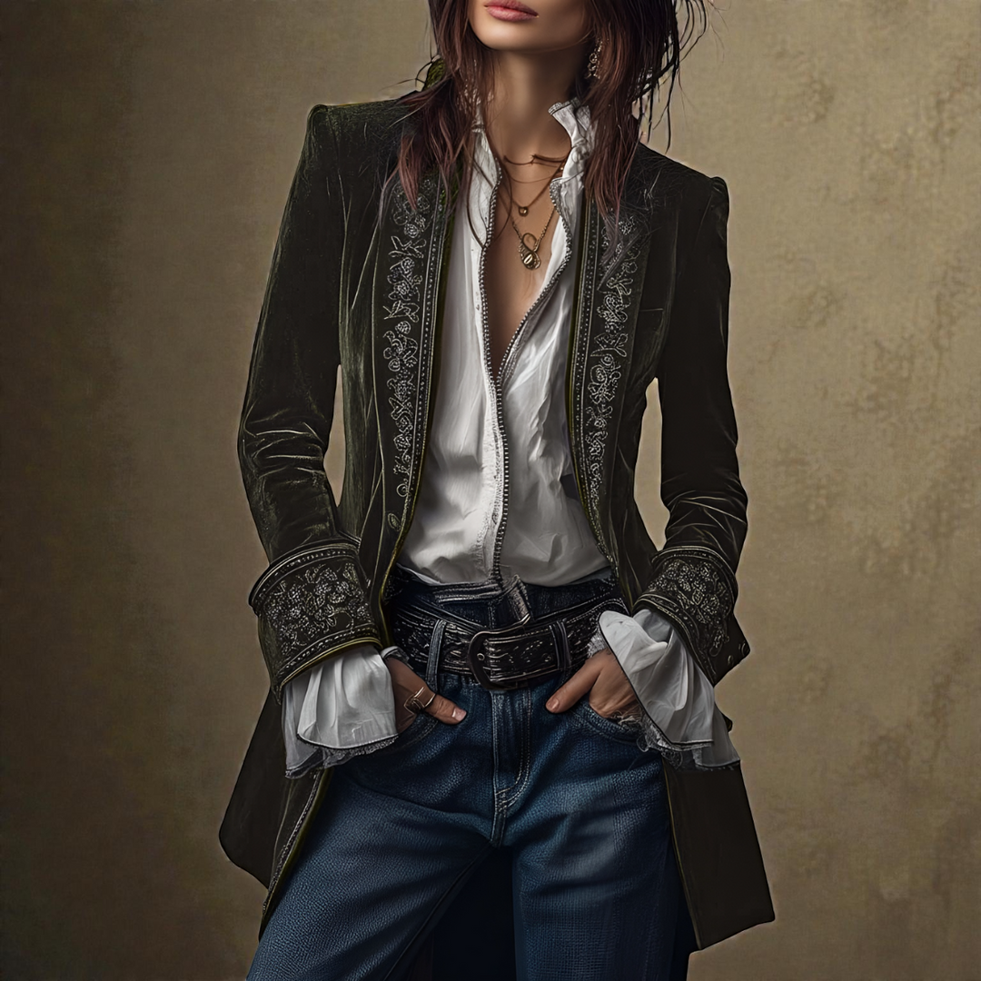 Rosalind Luxurious Velvet Jacket