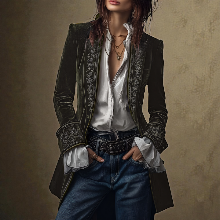 Rosalind Luxurious Velvet Jacket