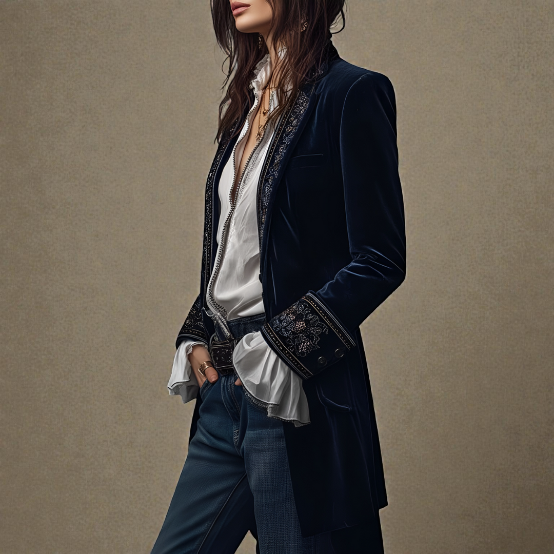 Rosalind Luxurious Velvet Jacket