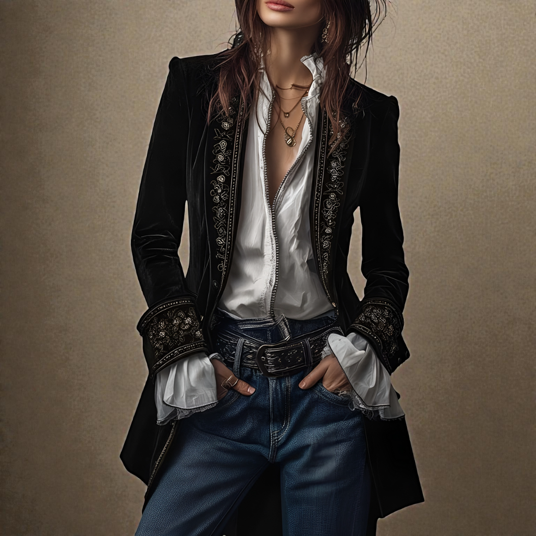 Rosalind Luxurious Velvet Jacket