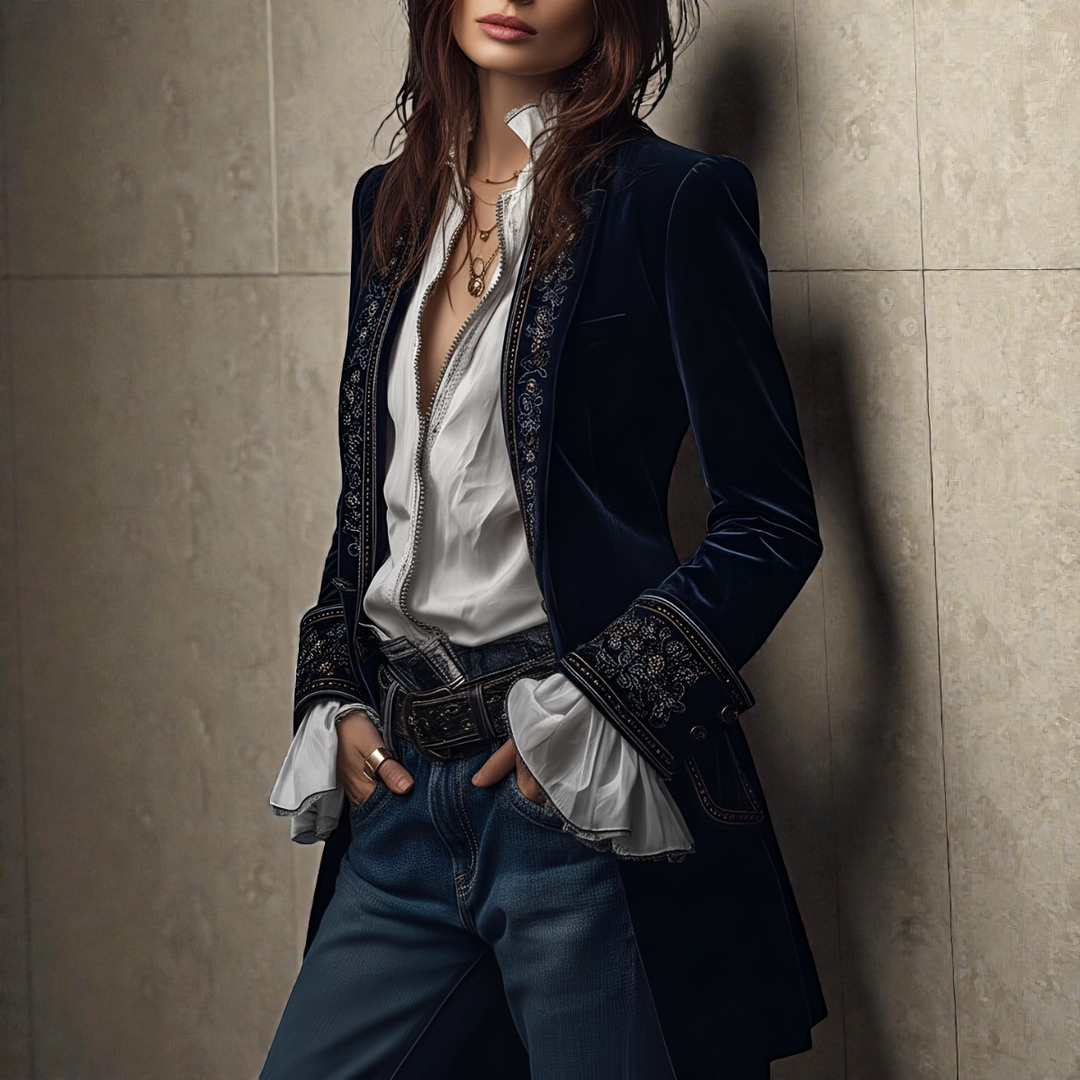 Rosalind Luxurious Velvet Jacket