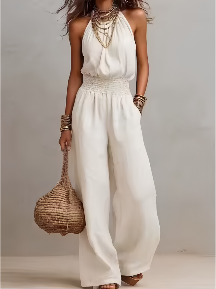 Valerie | Elegant Jumpsuit with Halter Neck