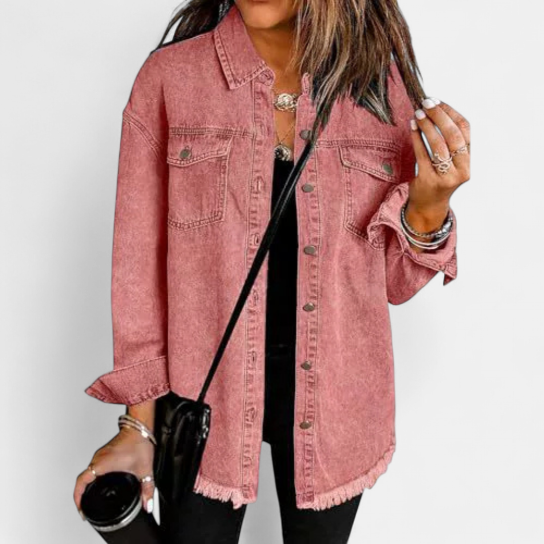 BREXLEY™ – Soft Brushed Casual Denim Jacket