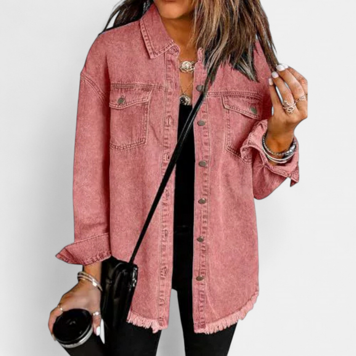 BREXLEY™ – Soft Brushed Casual Denim Jacket