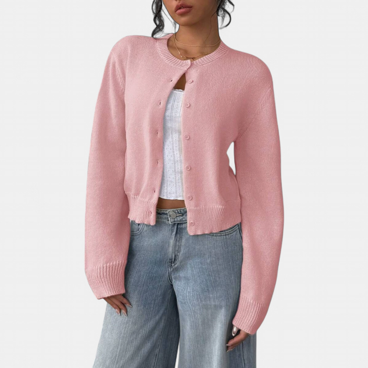 FABLE™ | Cozy Button-Front Knit Cardigan