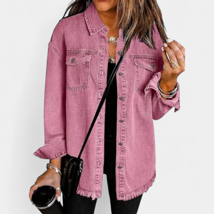 BREXLEY™ – Soft Brushed Casual Denim Jacket